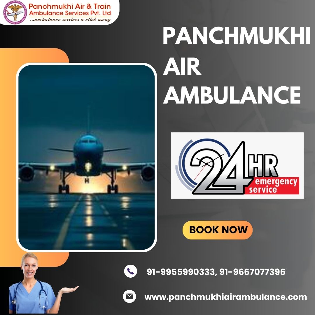 Use Medical Care Charter Aircraft Ambulance from Goa by Panchmukhi