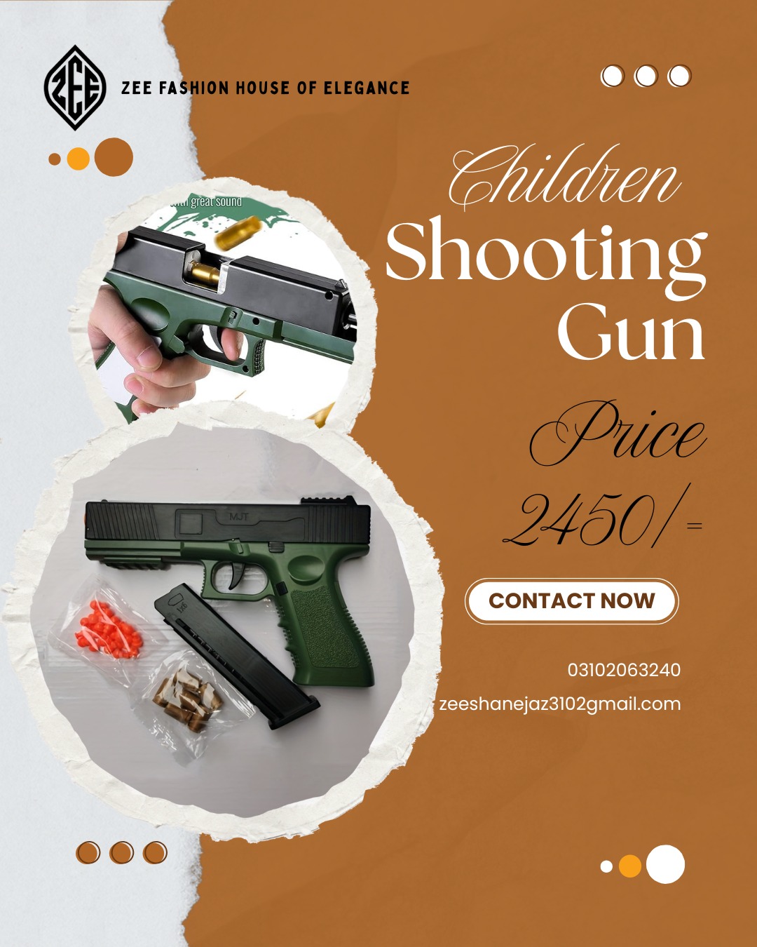 Children Shooting Gun