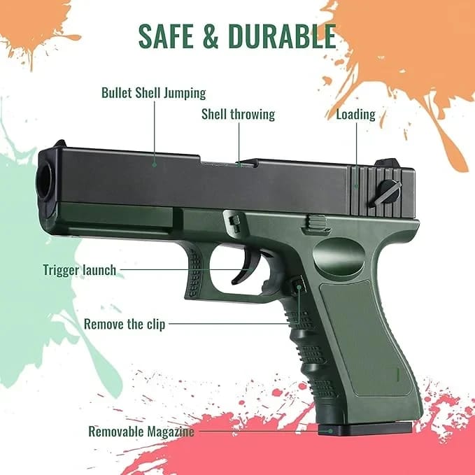 Children Shooting Gun