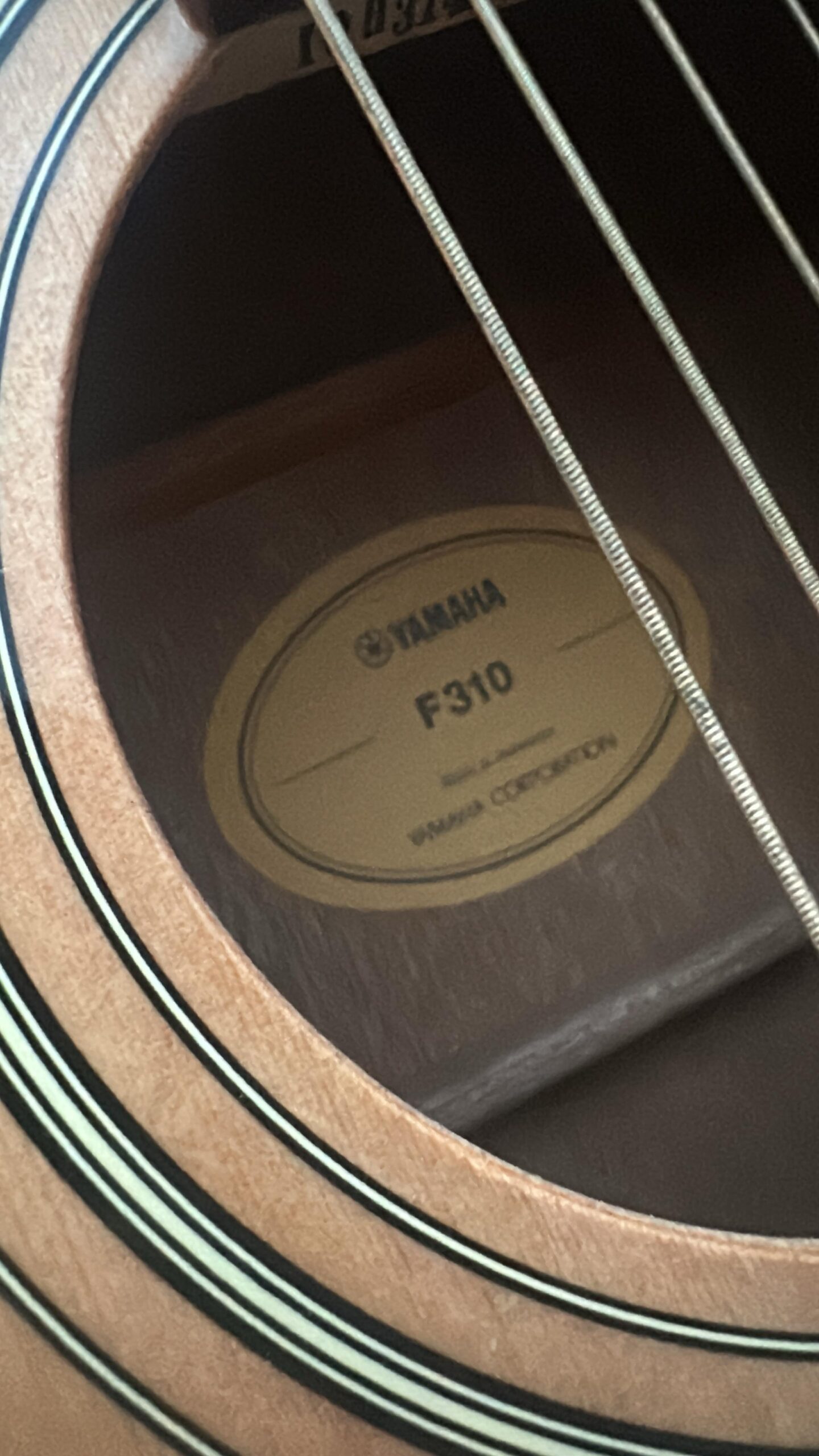 Yamaha F310 acoustic guitar