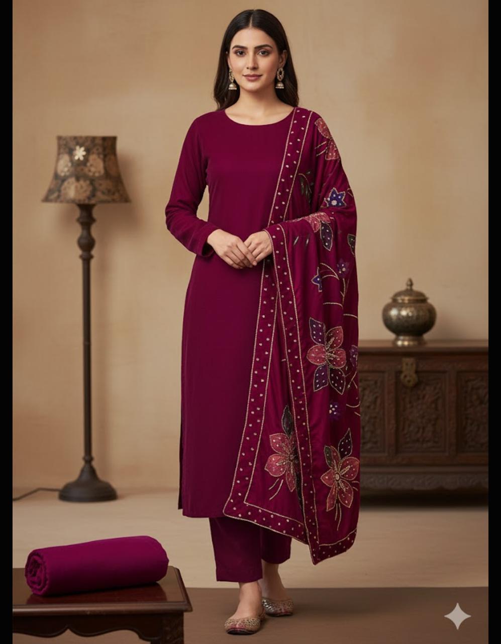 *superior quality micro velvet hand print