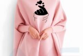 Winter collection Printed poncho for women