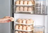 24 Grid 3 Tier Foldable Egg Storage Box