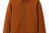 black cooler Fleece Plain Fleece Jacket