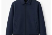 black cooler Fleece Plain Fleece Jacket