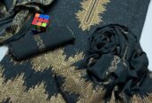 ❇️Stuff Khadder Golden Banarsi Jacquard 3pc Dress 👗
