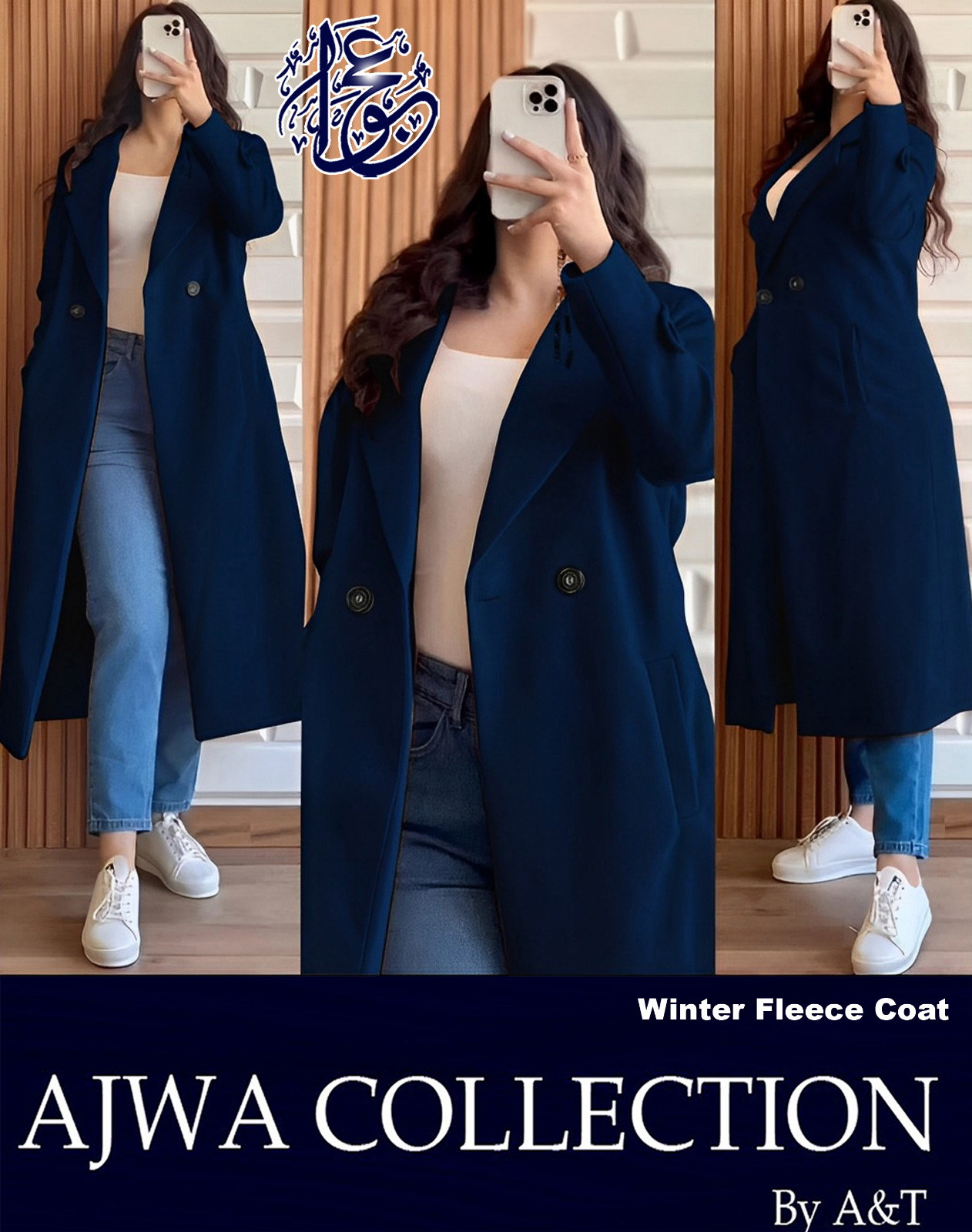 Women Coat Stuff Warm Double Fleece