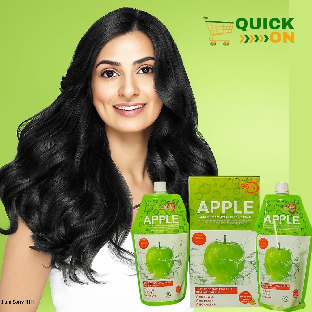 Apple Hair Color 2025 New (1000ML) Price in Kohat -03001819306