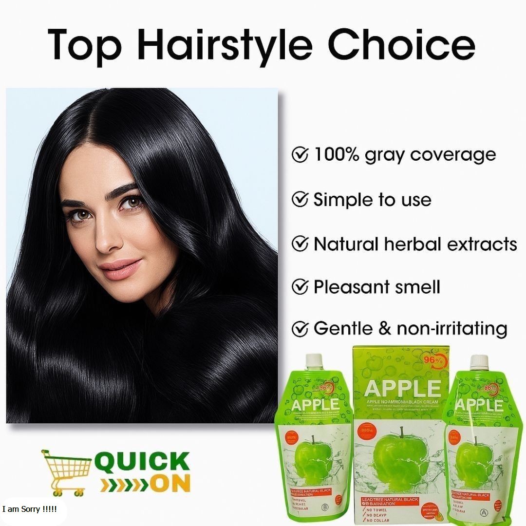 Apple Hair Color 2025 New (1000ML) Price in Shikarpur -03001819306