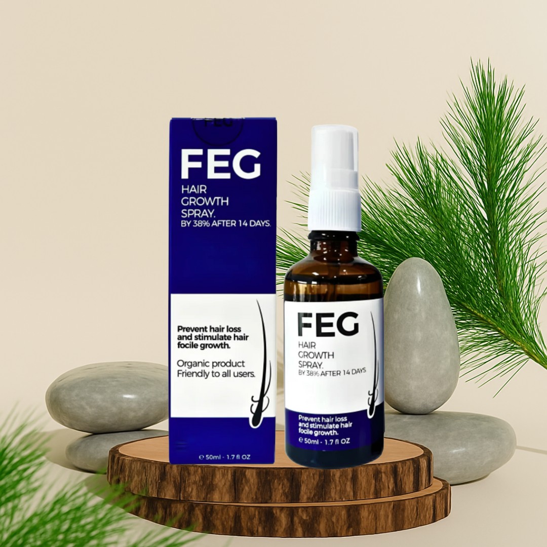 FEG Plus Hair Growth Spray Price in Pakistan – Best Hair Regrowth Solution 2025 | 03001819306