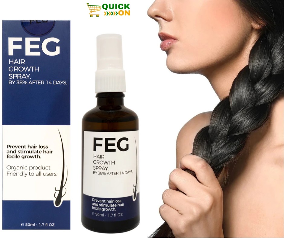 FEG Plus Hair Growth Spray in multan – Best Solution for Hair Regrowth | 03001819306