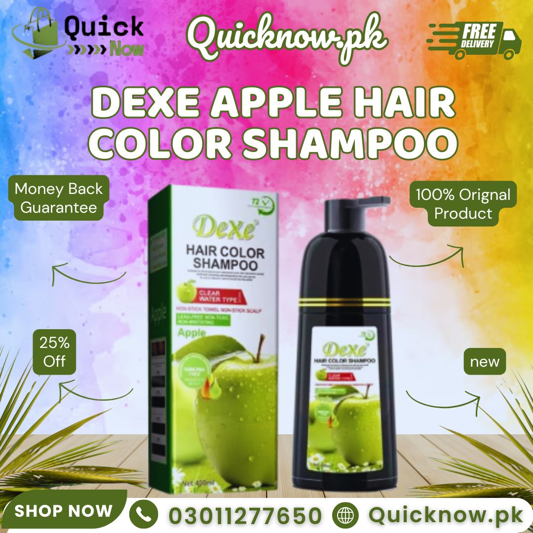 Dexe Apple Hair Color Shampoo Price In Quetta – 03011277650