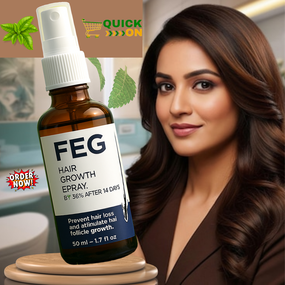 FEG Plus Hair Growth Spray Fake vs Original in Pakistan – 03001819306