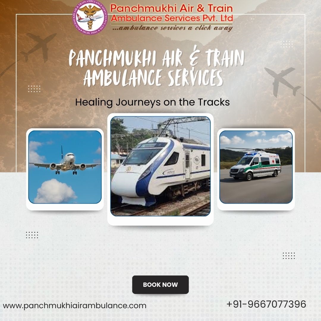 Panchmukhi Train Ambulance in Guwahati is saving lives with fast medical transportation