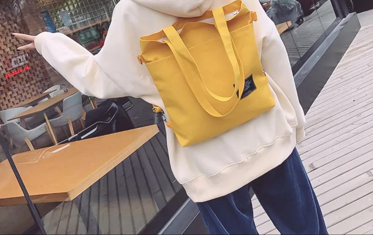 Multipurpose(3 in one)/tote/shoulder/crossbody/backpack bag for univeristy/college, Karachi