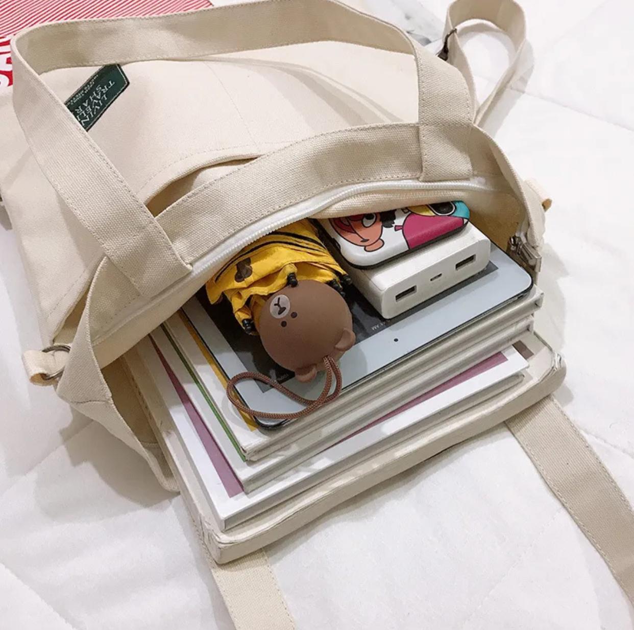 Multipurpose(3 in one)/tote/shoulder/crossbody/backpack bag for univeristy/college, Karachi