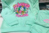 Casual Wear Baby Girl Trouser Shirt In Winter Stuff