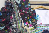 BLOOM DIGITAL PRINTED CO-ORD WITH SAME PRINTED MONAR DUPPATA DRESS 🩷