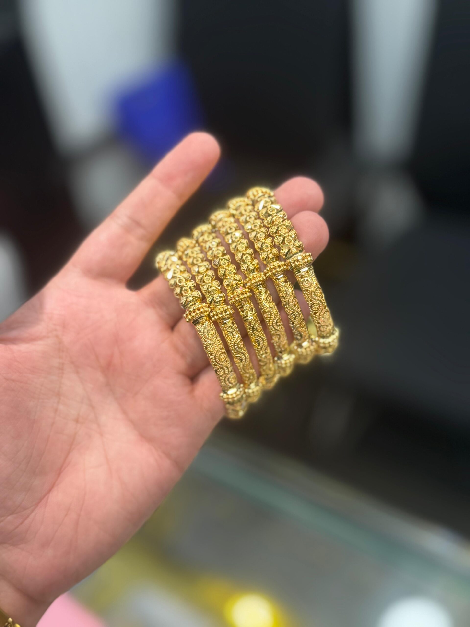Gold Plated Bangles
