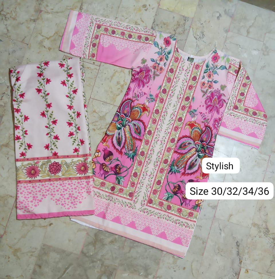 Kids Digital bana Dora Printed Lawn