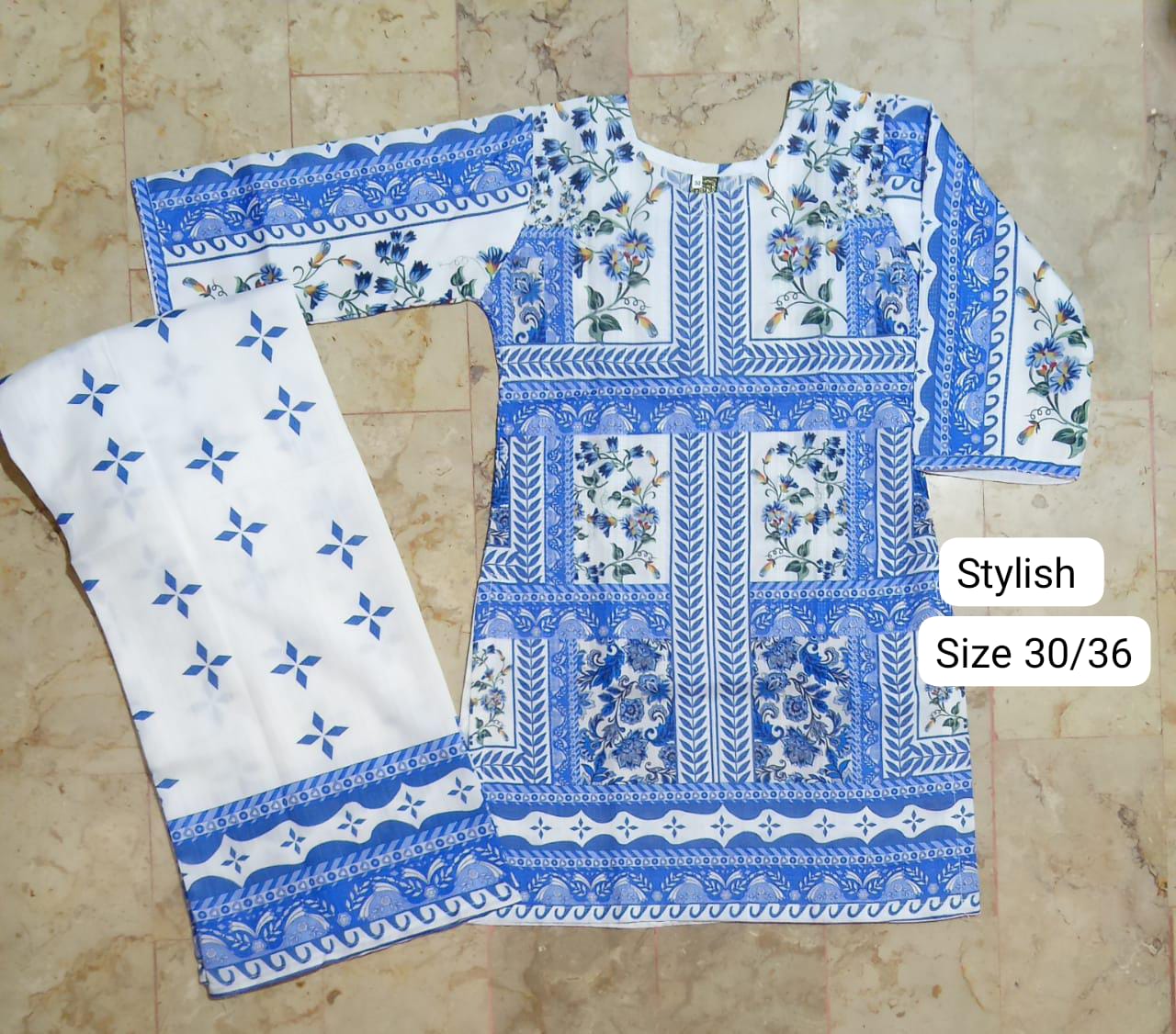 Kids Digital bana Dora Printed Lawn