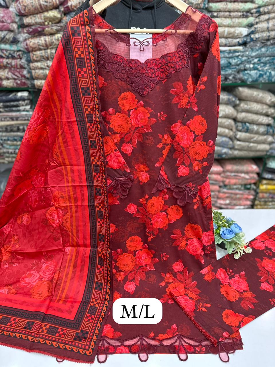 Stuff Linnen Tila And Thread Work Trouser