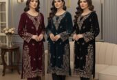 Luxury velvet collection 9000 microvelvet complete embroidered
