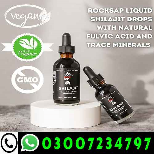 Shilajit Pure Himalayan Organic Mineral Drops In Pakistan/03007234797