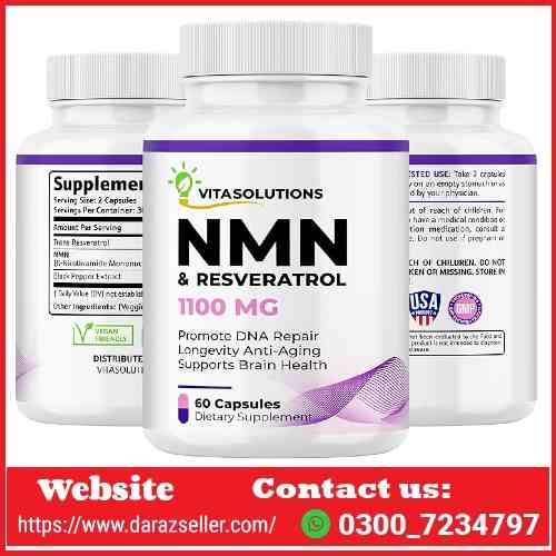 Vita Solutions NMN 1100mg Supplement In Pakistan | ✌️/03007234797