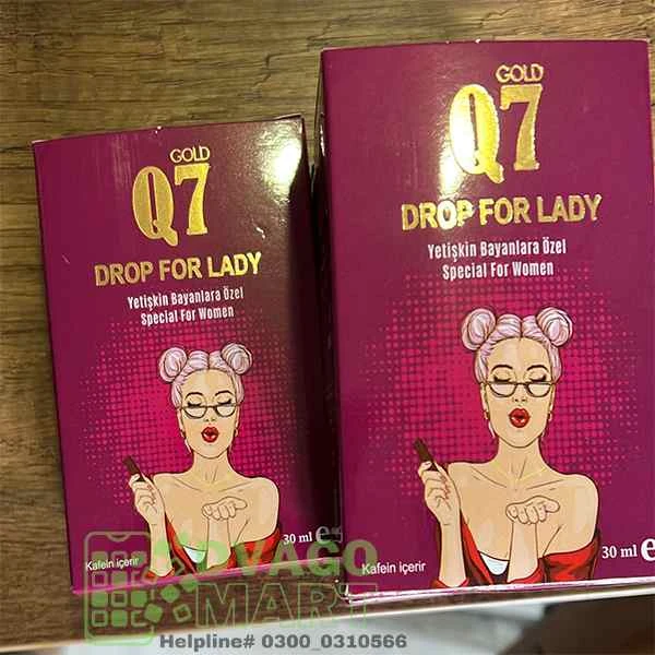 Gold Q7 Drops For Lady in Pakistan/03000310566