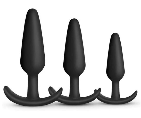 Long Session Silicone Butt Plugs Set/03000310566
