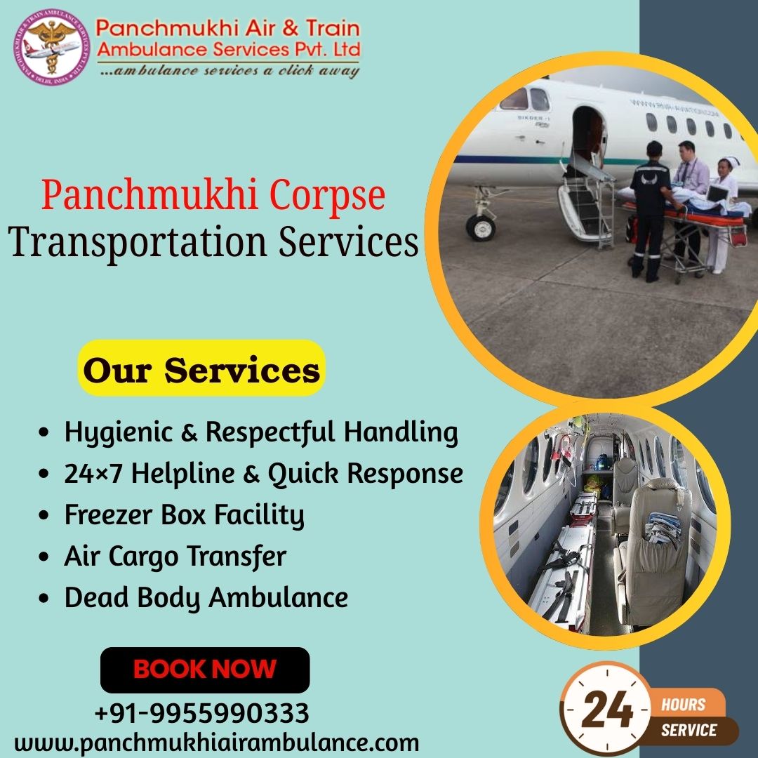 Panchmukhi Corpse Transportation in Kolkata – a trusted corpse transportation offered