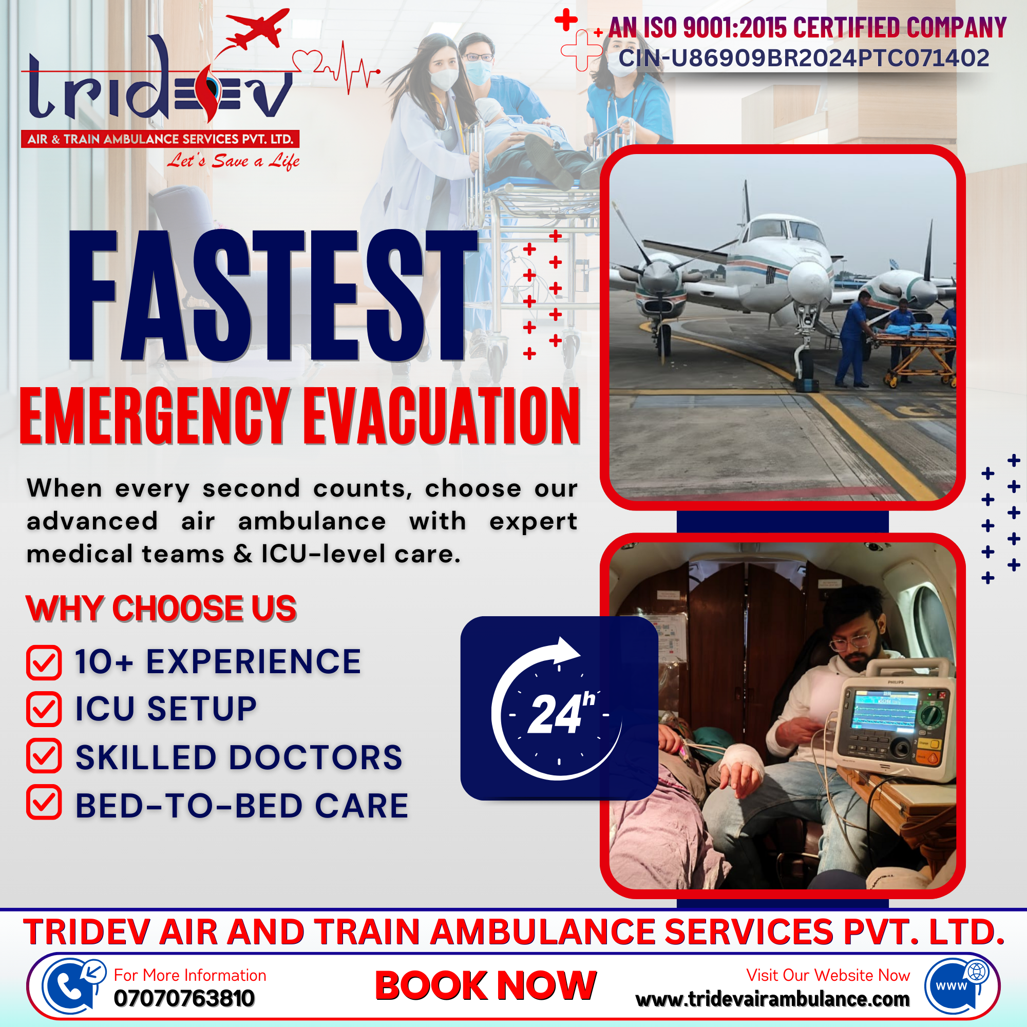 Tridev Air Ambulance Service
