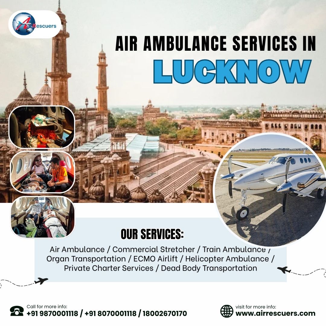 Smart Skies, Safer Lives: Lucknow’s Air Ambulance