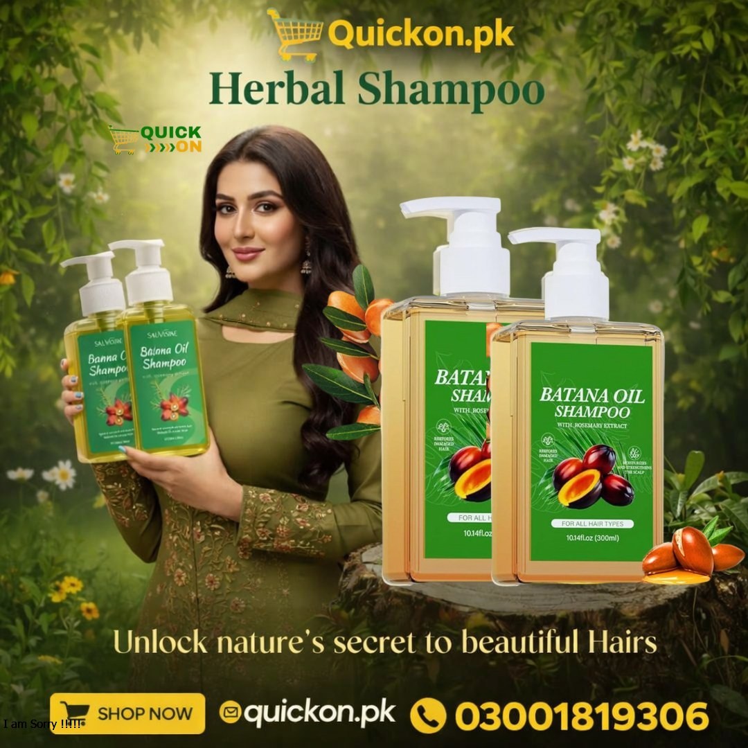 Sauvasine Batana Oil Shampoo in Karachi – Does Batana Oil Really Work? – 03001819306