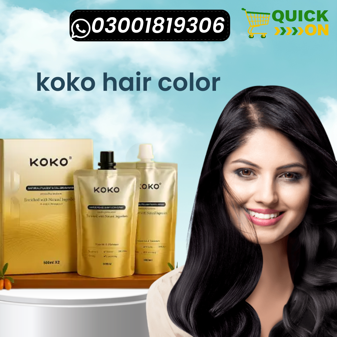 Koko Hair Color in Vehari | Ammonia-Free Hair Color (1000ML) 03001819306