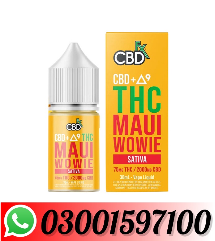 CBDFX CBD + Delta-9 THC Vape Juice – Wedding Cake – Hybrid In Pakistan-03001597100 1 Delta-9 THC Vape Juice