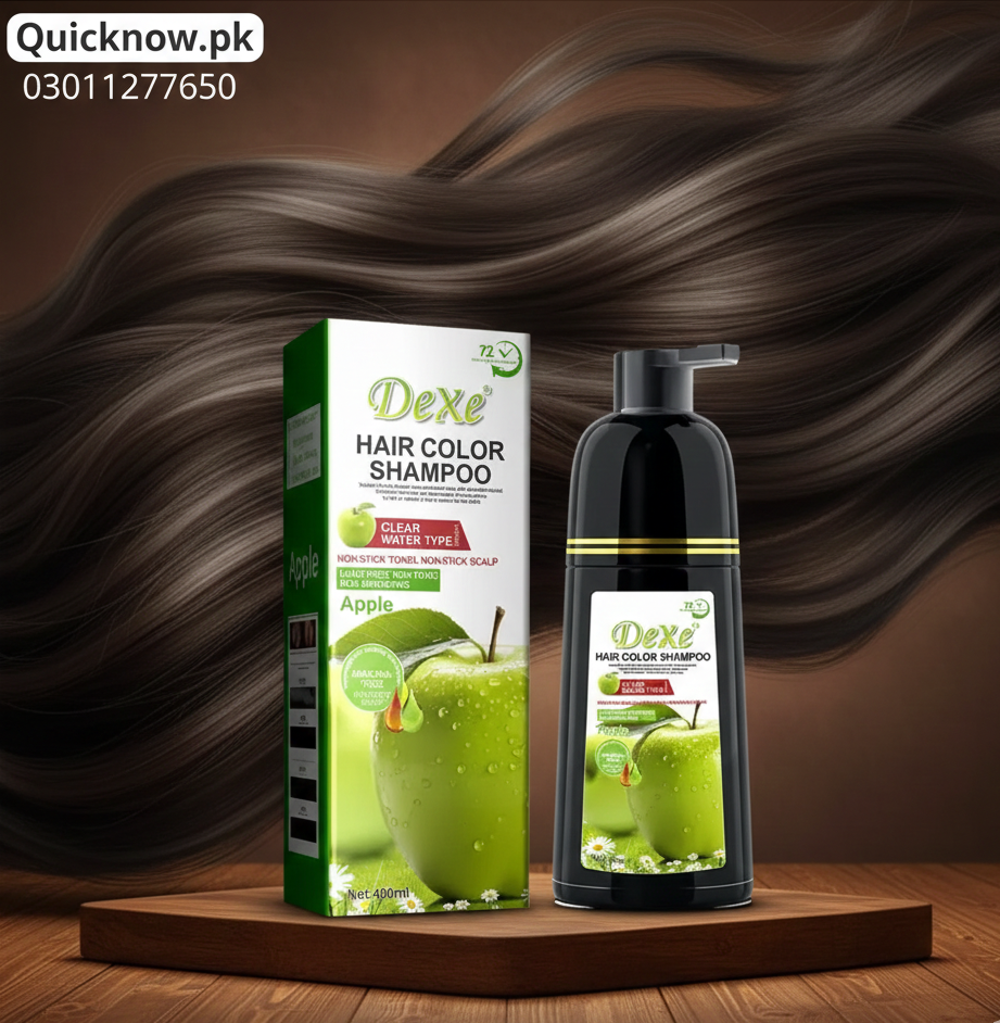 Dexe Apple Hair Color Shampoo Price In Islamabad – 03011277650