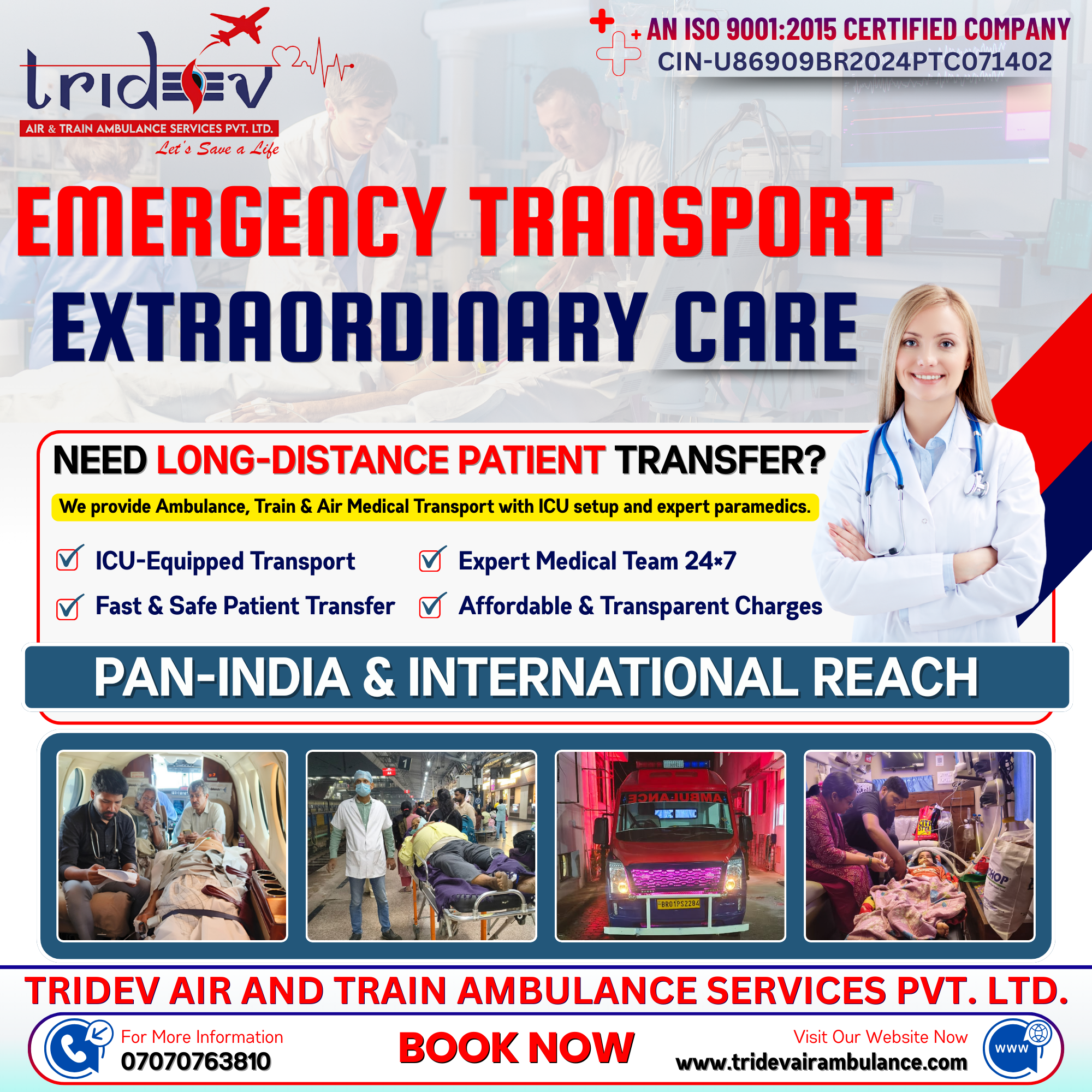 Diagnosis Is Perfect – Tridev Air Ambulance Service In Ranchi