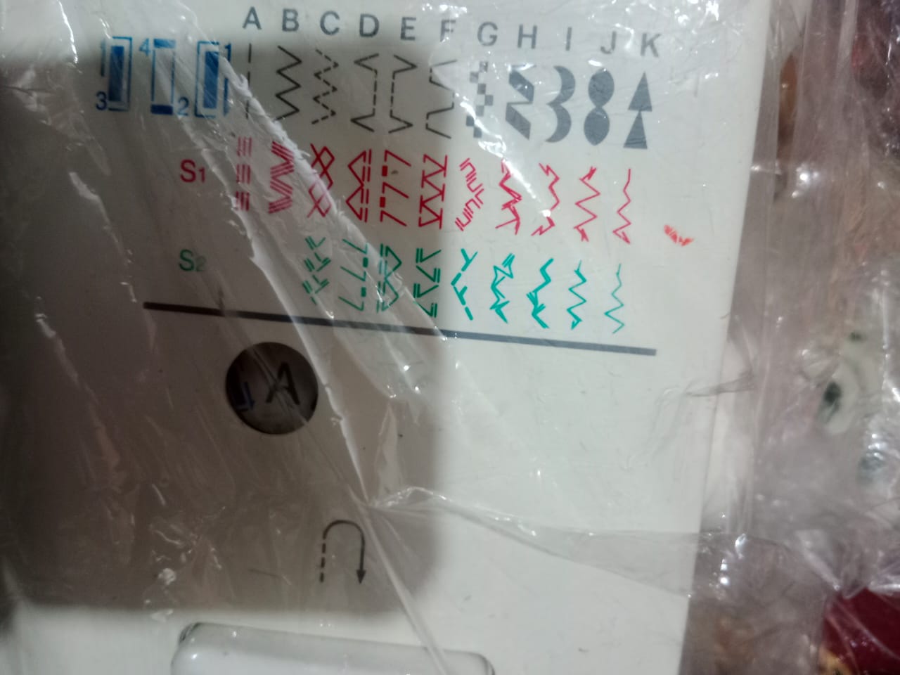 2 in 1 sewing and embroidered machine