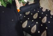 Rabbit wool 2 piece embroidered dresses