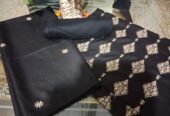 Rabbit wool 2 piece embroidered dresses