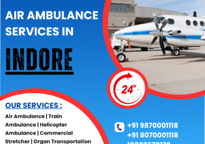 Fastest Air Ambulance Indore-1