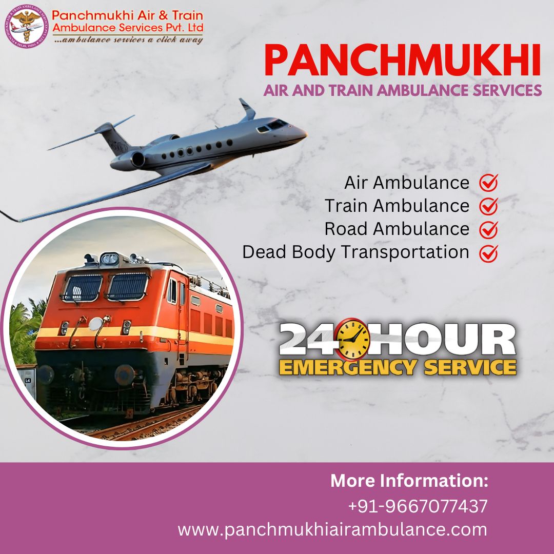 Pick Cost-Effective Panchmukhi Air Ambulance in Hyderabad