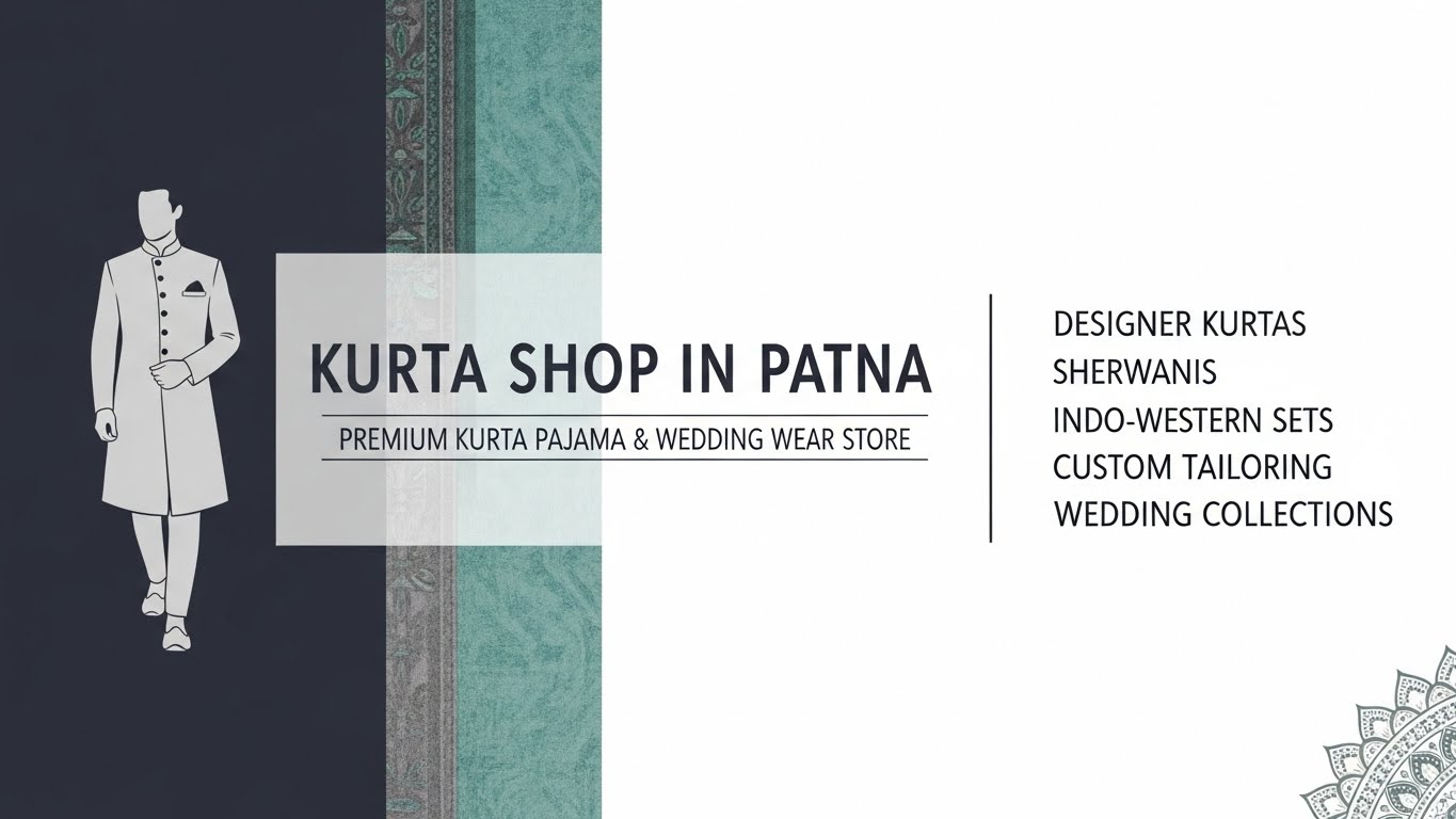 Kurta Shop in Patna – Premium Kurta Pajama & Wedding Wear Store