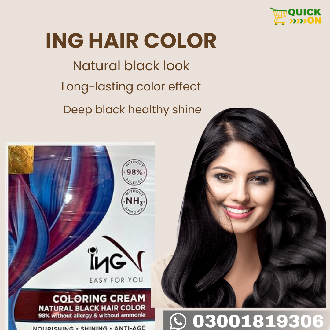 ING Hair Color in Khanewal |Rich Color Healthy Hair 03001819306