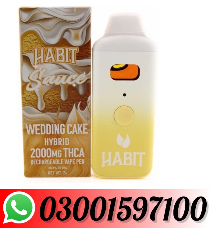 2g Wedding Cake THCA Disposable (Hybrid) In Pakistan-03001597100