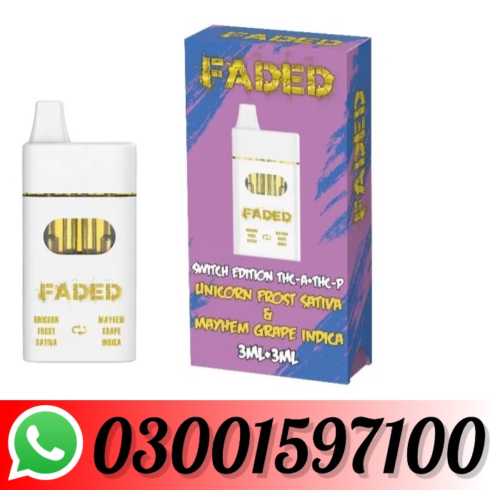 Faded THCa THCP Switch Edition Disposable Vape In Pakistan-03001597100