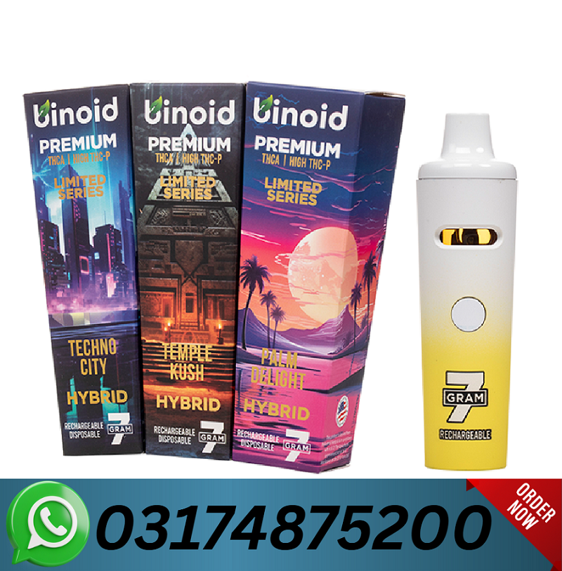 Binoid Slush Series Disposable 7G Price In Faisalabad=03001597100