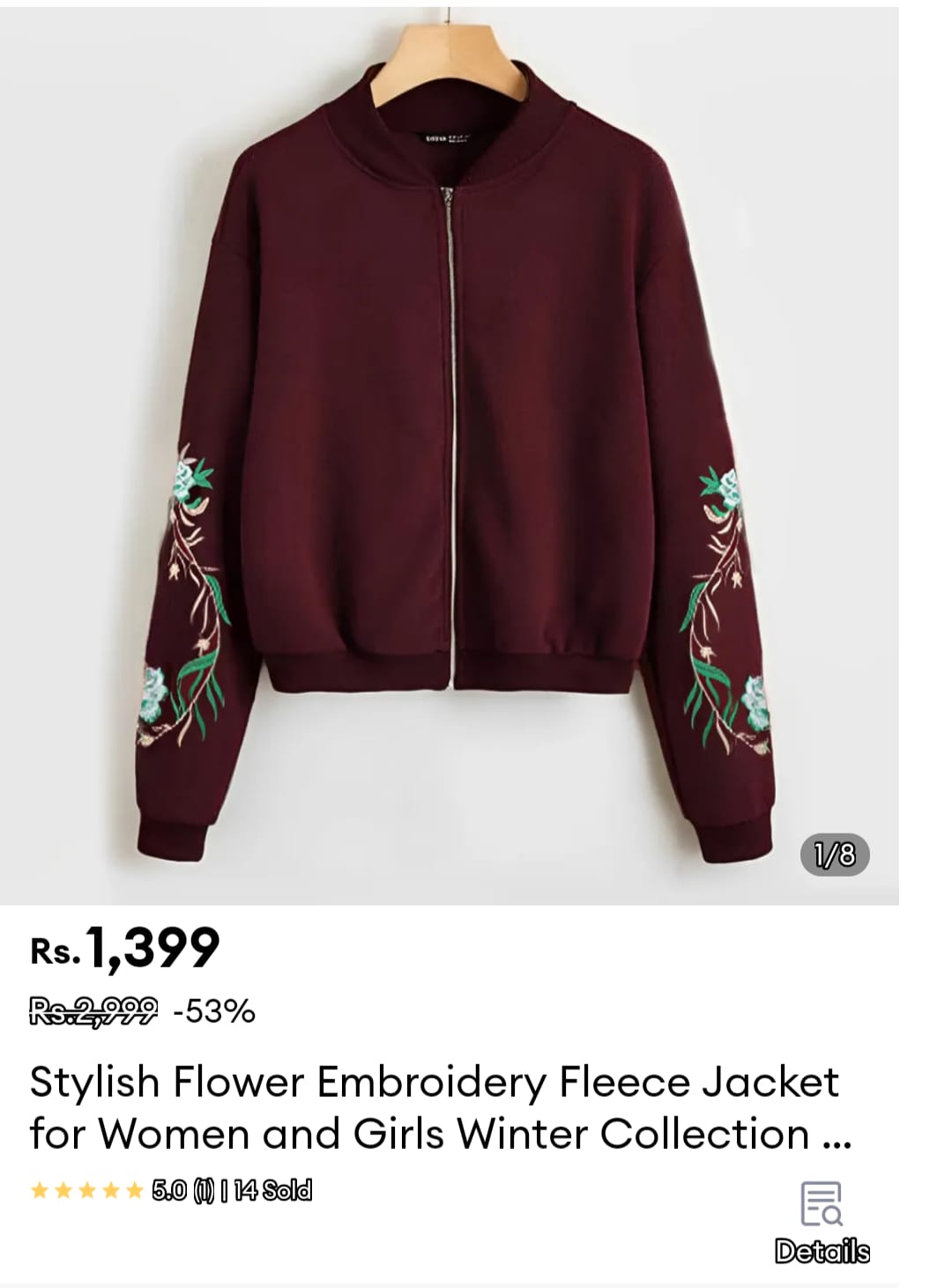 Fleece Jacket for Women and Girls